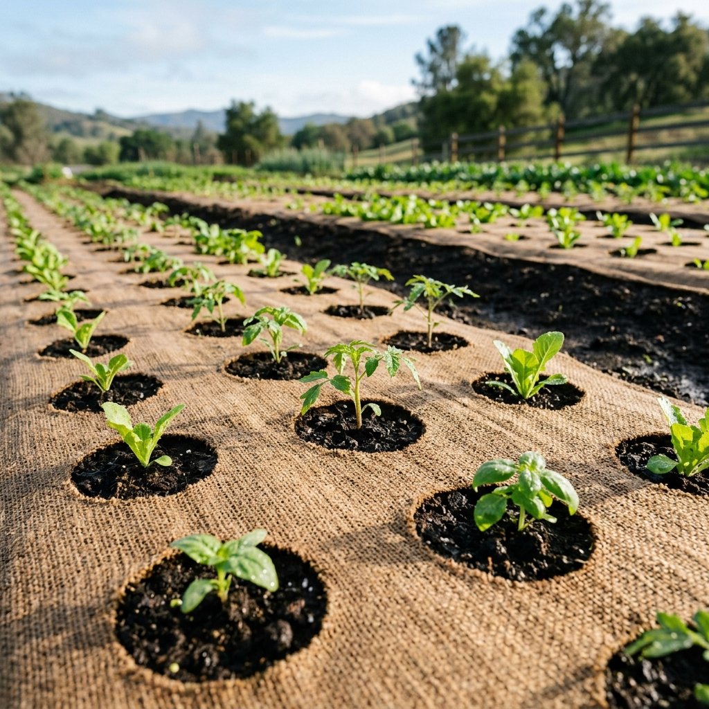 Jute Mulching Cloth